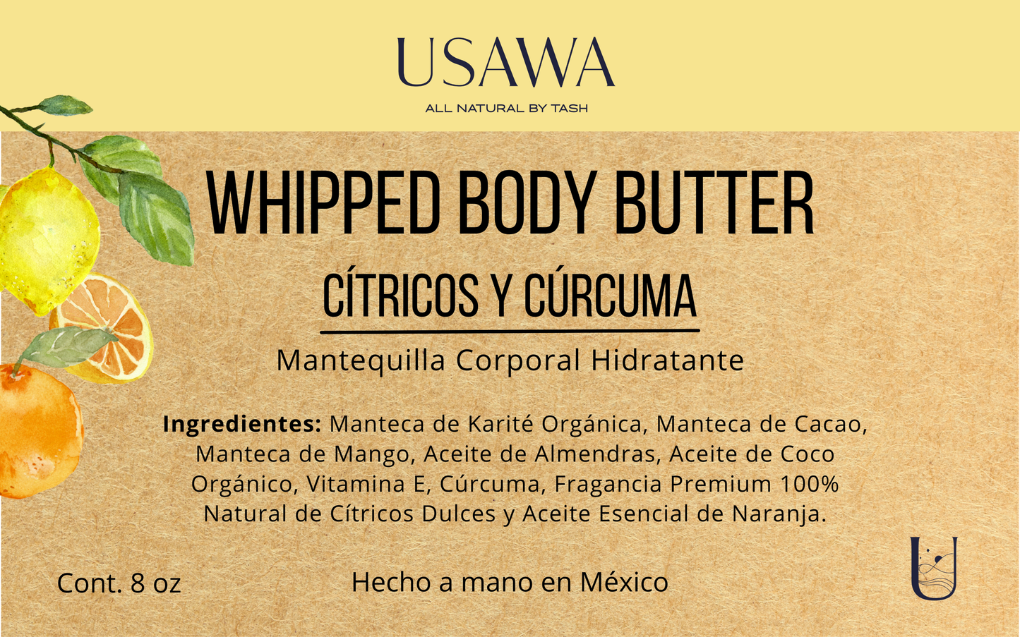 Mantequilla Corporal Cúrcuma