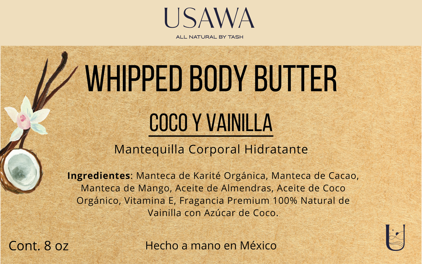 Mantequilla Corporal Coco & Vainilla